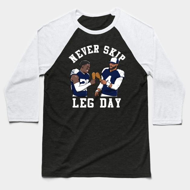 Leg day Baseball T-Shirt by Rsclstar